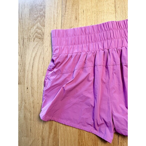 JoyLab Women's High-Rise Lined Lightweight Run Shorts Pockets Fiji Pink Size S - Picture 10 of 11